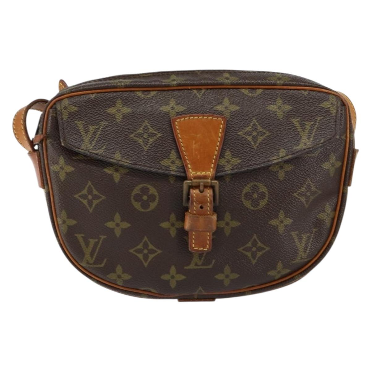 LOUIS VUITTON Monogram Jeune Fille MM Shoulder Bag Vintage M51226 LV Auth ka153