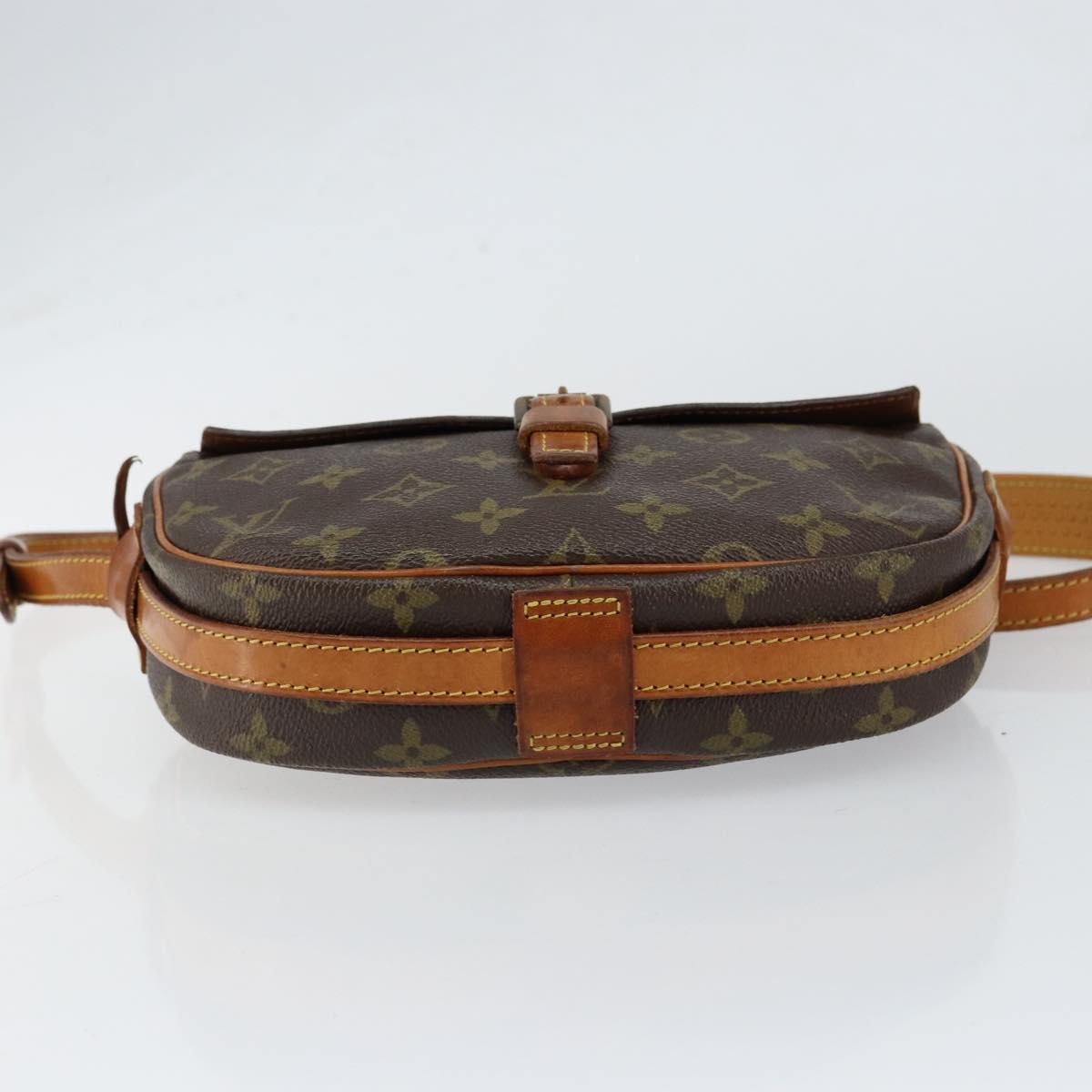 LOUIS VUITTON Monogram Jeune Fille MM Shoulder Bag Vintage M51226 LV Auth ka153