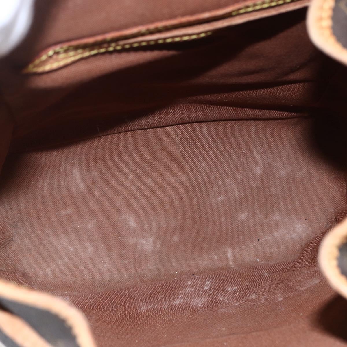 LOUIS VUITTON Monogram Montsouris MM Backpack M51136 LV Auth ka154