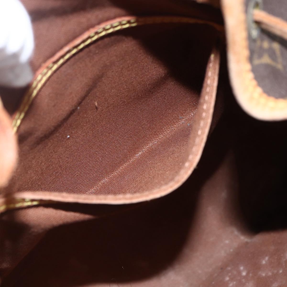 LOUIS VUITTON Monogram Montsouris MM Backpack M51136 LV Auth ka154