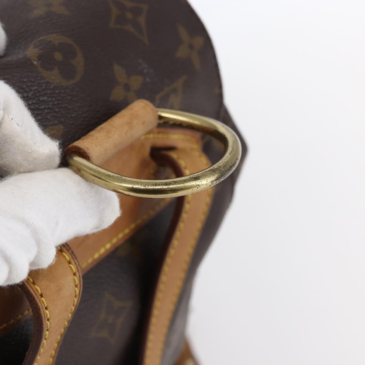 LOUIS VUITTON Monogram Montsouris MM Backpack M51136 LV Auth ka154