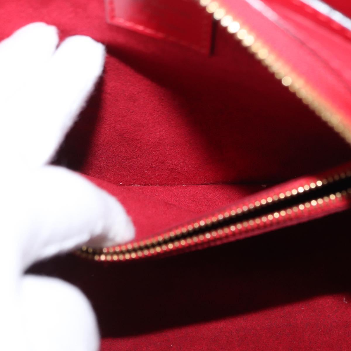 LOUIS VUITTON Epi Pont Neuf Hand Bag Red M52057 LV Auth ka1540
