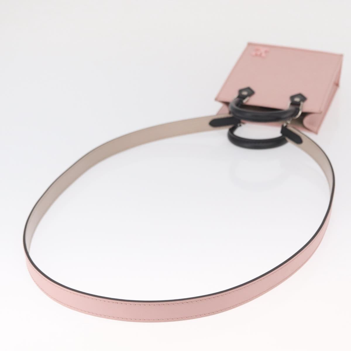 LOUIS VUITTON Epi Petit Sac Plat Bag 2way Rose Valerine M69575 LV Auth ka1542SAM