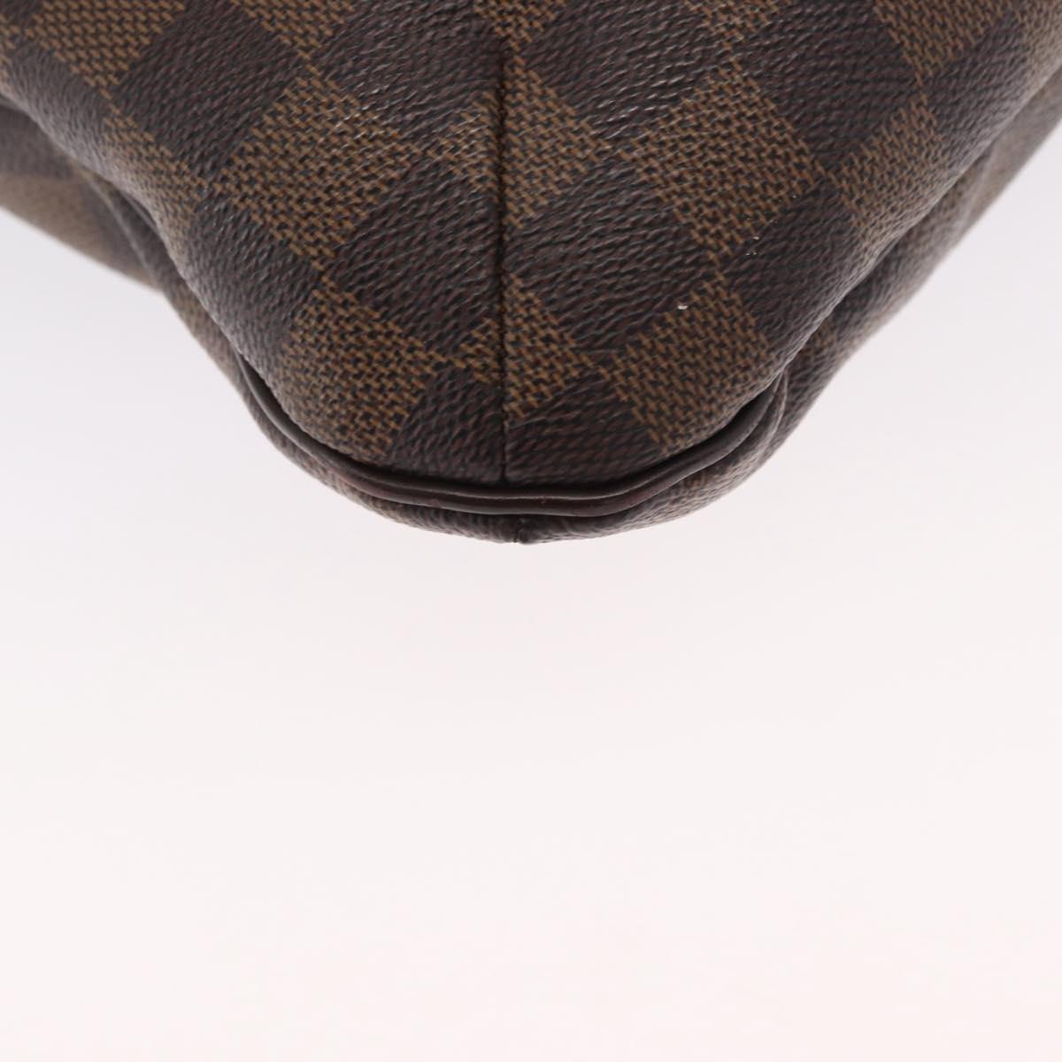 LOUIS VUITTON Damier Ebene Bloomsbury GM Shoulder Bag N42250 LV Auth ka1553