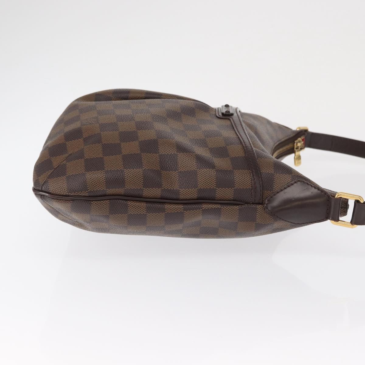 LOUIS VUITTON Damier Ebene Bloomsbury GM Shoulder Bag N42250 LV Auth ka1553