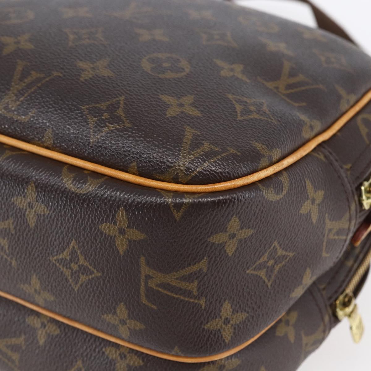 LOUIS VUITTON Monogram Reporter PM Shoulder Bag M45254 LV Auth ka162