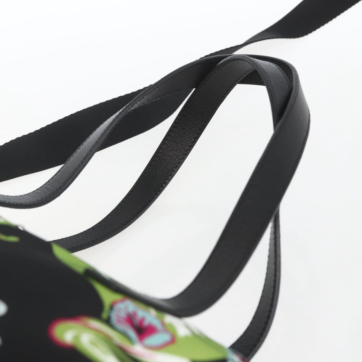 PRADA Tote Bag Nylon 2way Multicolor Silver Auth ka1634V