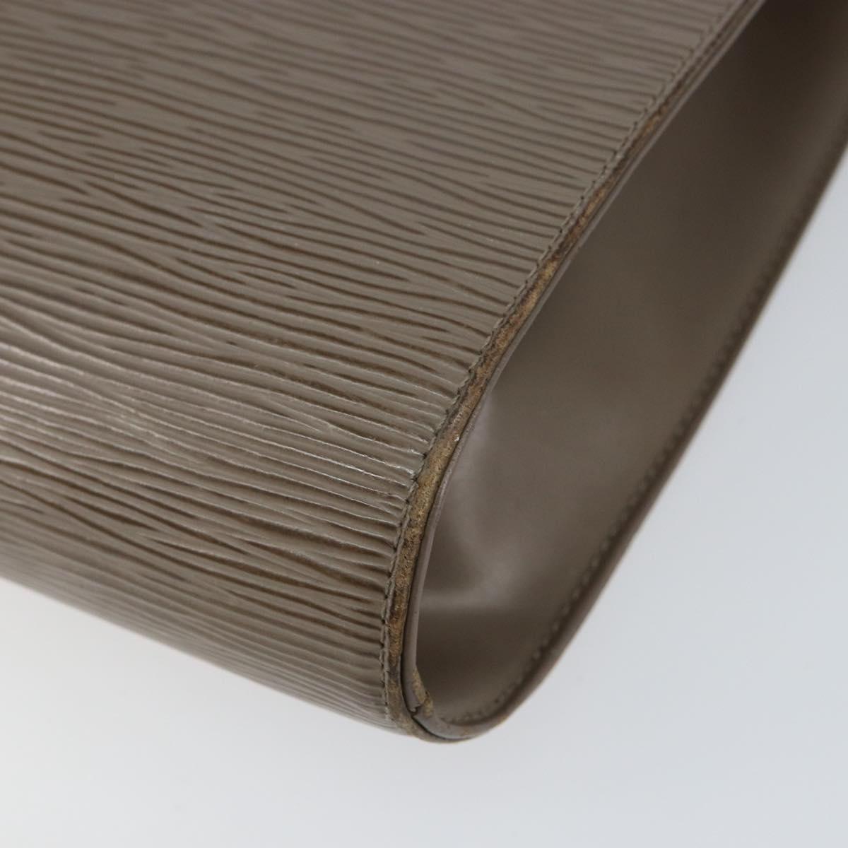 LOUIS VUITTON Epi Saint Tropez Shoulder Bag Gray Lilac M5246B LV Auth ka170