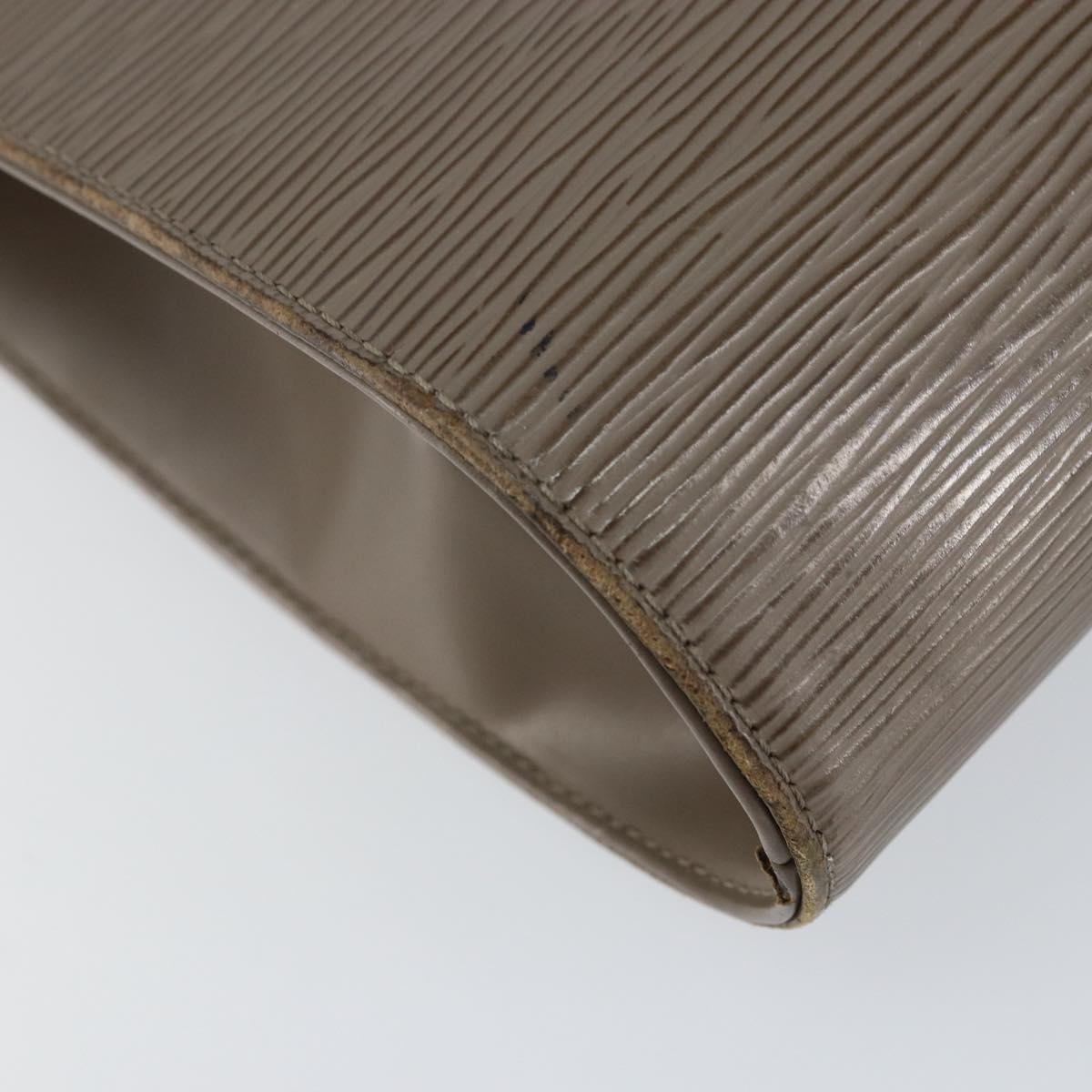 LOUIS VUITTON Epi Saint Tropez Shoulder Bag Gray Lilac M5246B LV Auth ka170