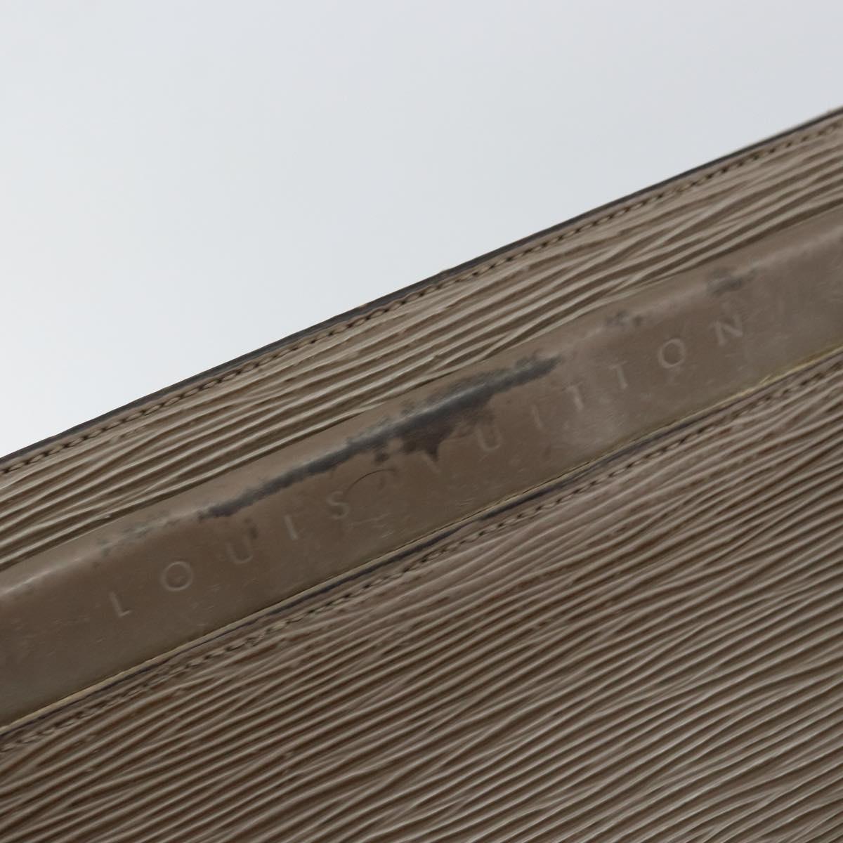 LOUIS VUITTON Epi Saint Tropez Shoulder Bag Gray Lilac M5246B LV Auth ka170