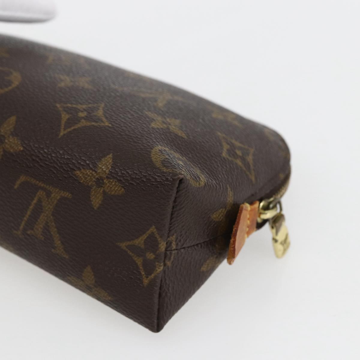 LOUIS VUITTON Monogram Pochette Cosmetic PM Pouch M43998 LV Auth ka1754