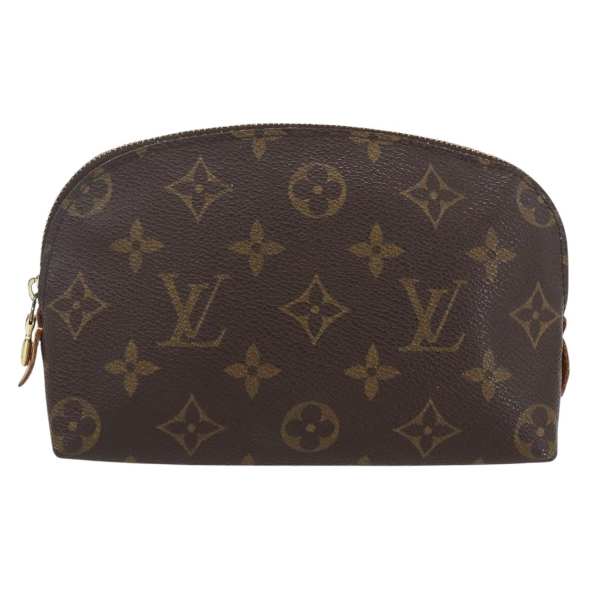 LOUIS VUITTON Monogram Pochette Cosmetic PM Pouch M43998 LV Auth ka1754