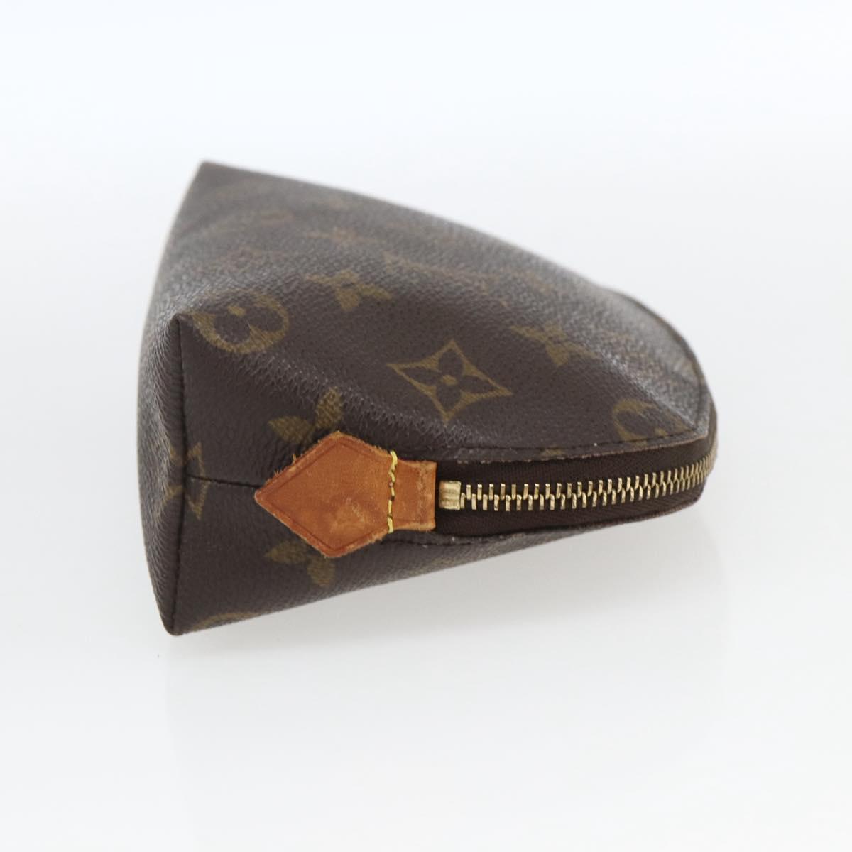 LOUIS VUITTON Monogram Pochette Cosmetic PM Pouch M43998 LV Auth ka1754