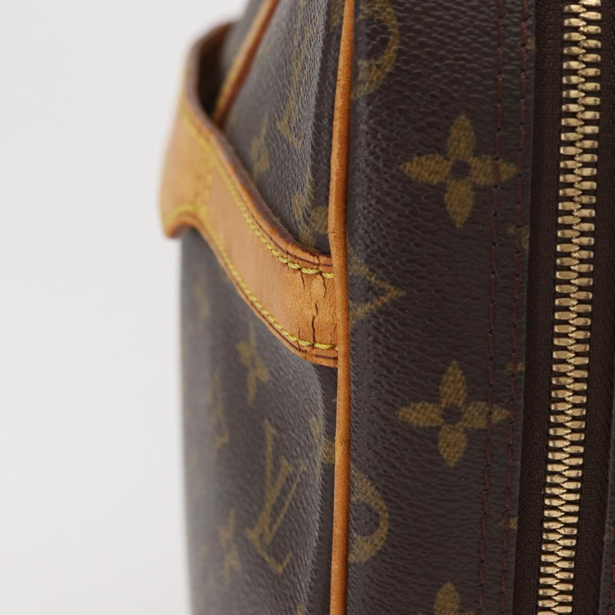 LOUIS VUITTON Monogram Porte Documents Pegas Hand Bag M53343 LV Auth ka1757