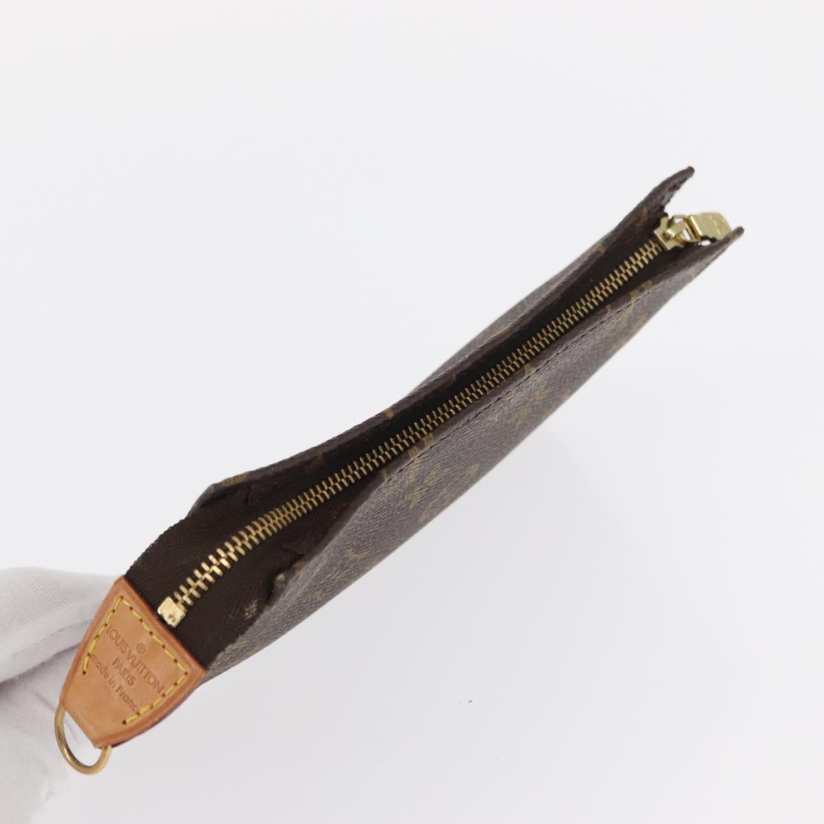 LOUIS VUITTON Monogram Bucket PM Accessory Pouch LV Auth ka176