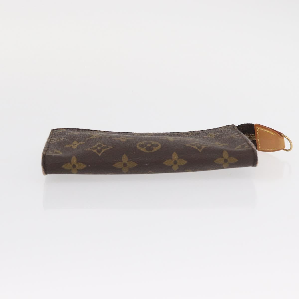 LOUIS VUITTON Monogram Bucket PM Accessory Pouch LV Auth ka176