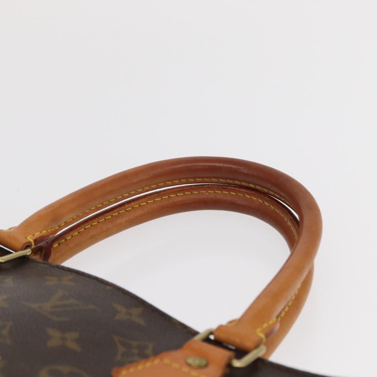 LOUIS VUITTON Monogram Sac Plat Hand Bag M51140 LV Auth ka1761