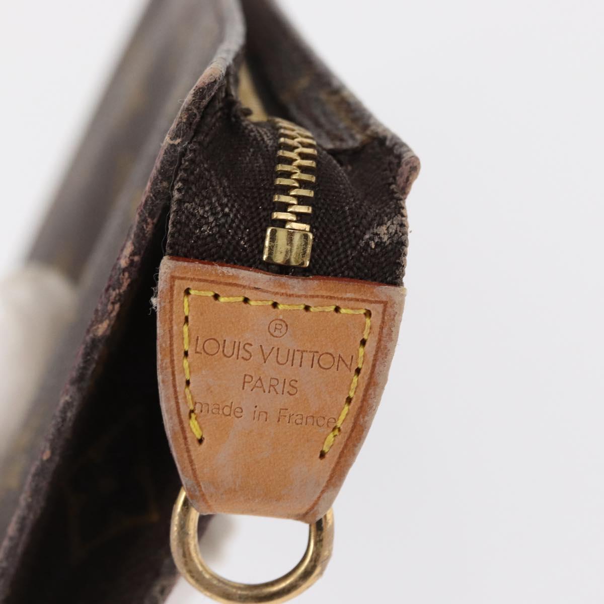LOUIS VUITTON Monogram Bucket GM Accessory Pouch LV Auth ka1768
