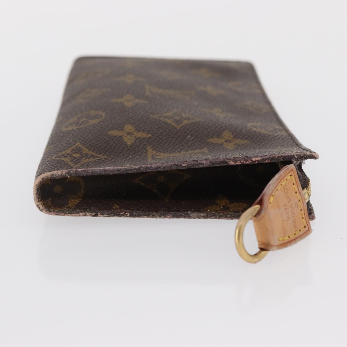 LOUIS VUITTON Monogram Bucket GM Accessory Pouch LV Auth ka1768