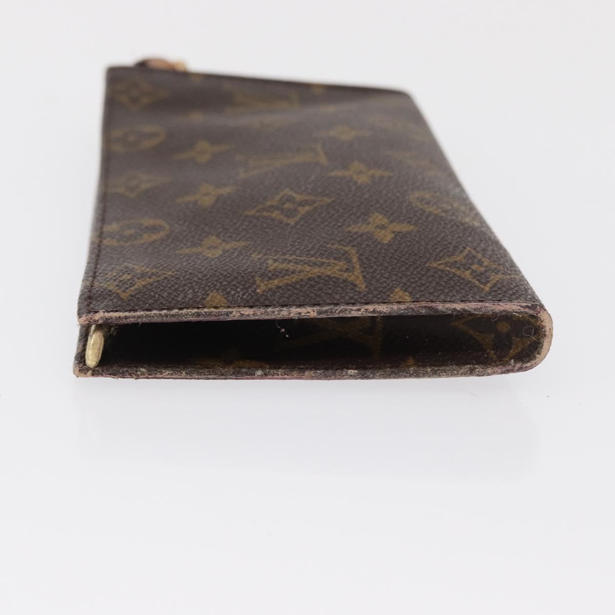 LOUIS VUITTON Monogram Bucket GM Accessory Pouch LV Auth ka1768