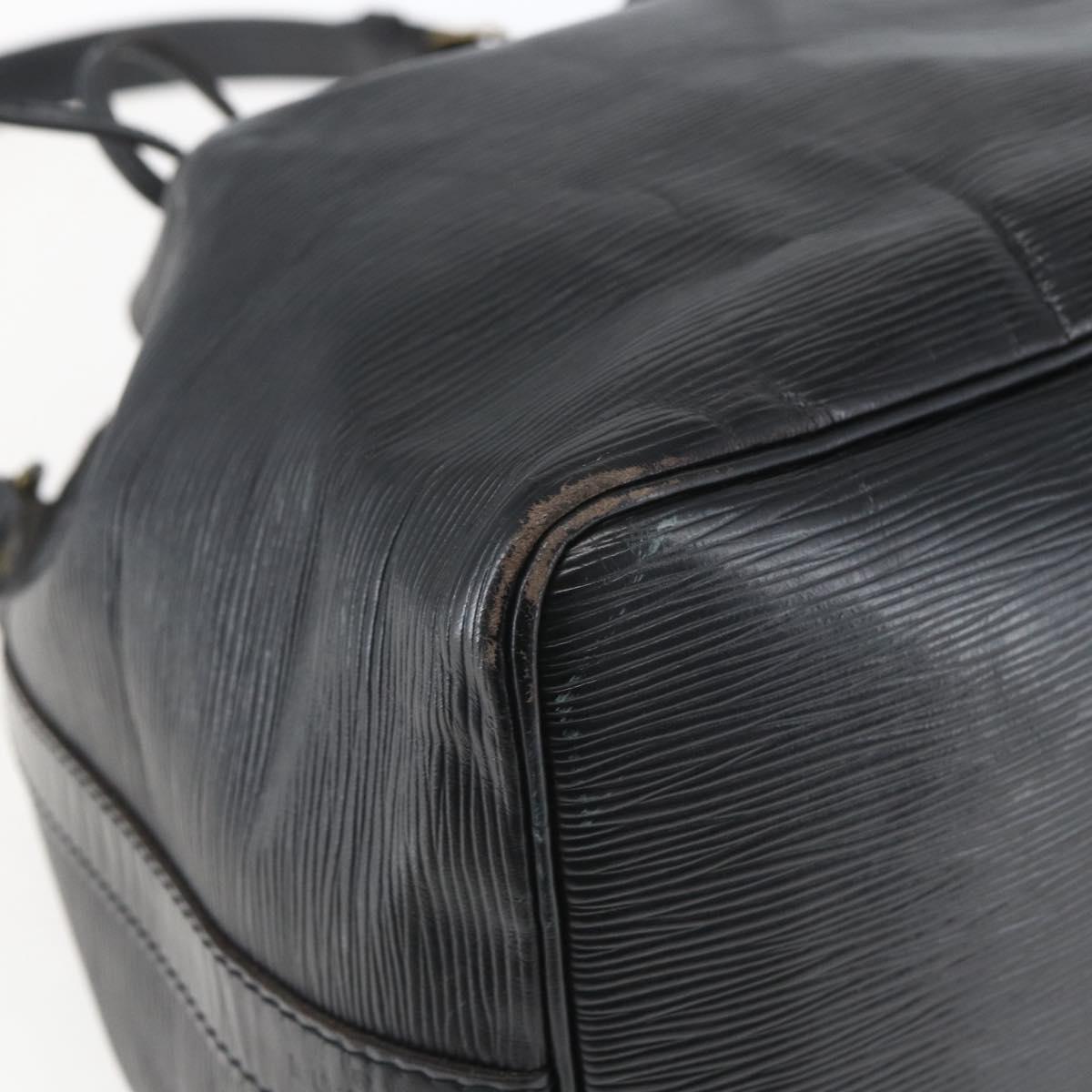 LOUIS VUITTON Epi Petit Noe Shoulder Bag Black M44102 LV Auth ka1772A