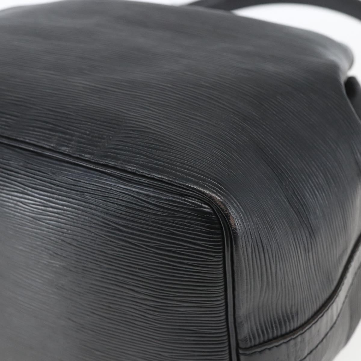 LOUIS VUITTON Epi Petit Noe Shoulder Bag Black M44102 LV Auth ka1772A