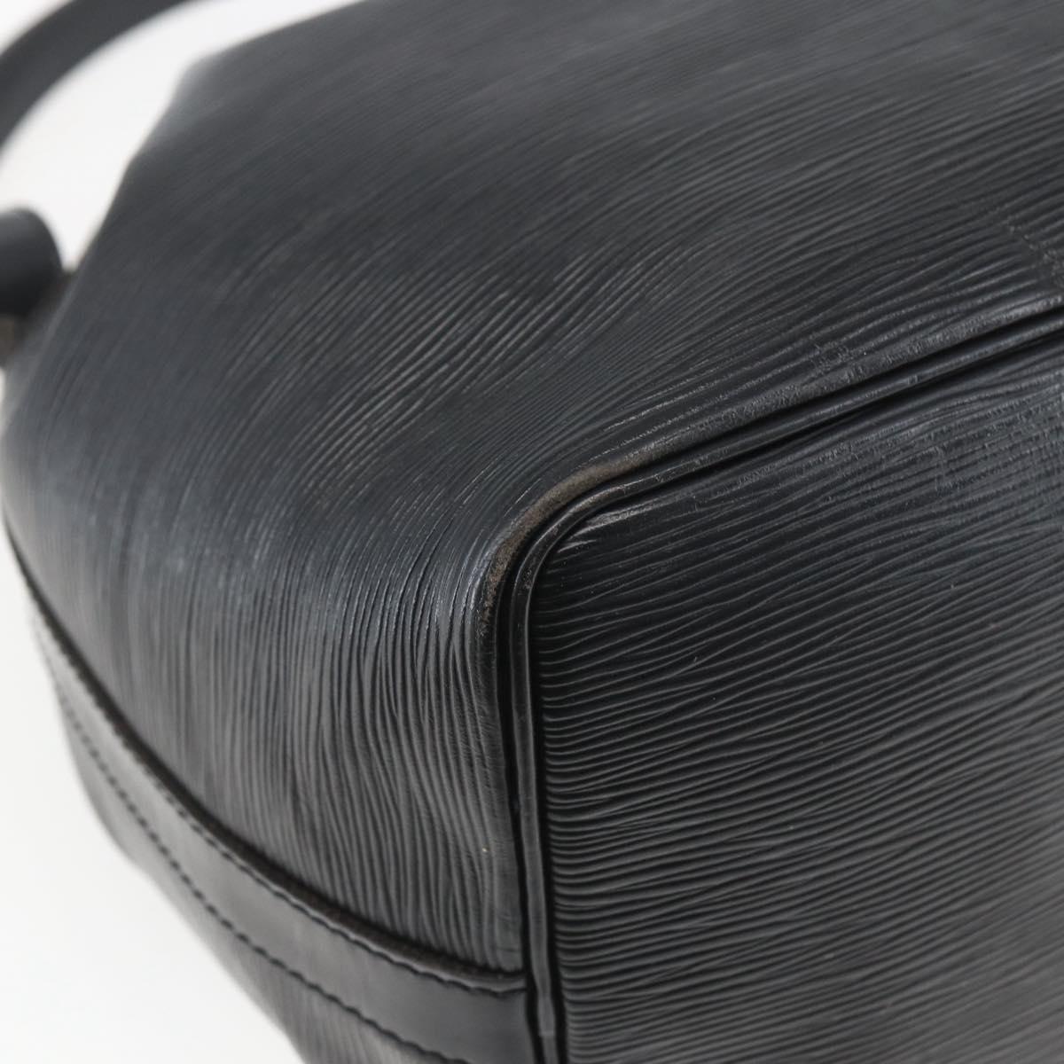 LOUIS VUITTON Epi Petit Noe Shoulder Bag Black M44102 LV Auth ka1772A