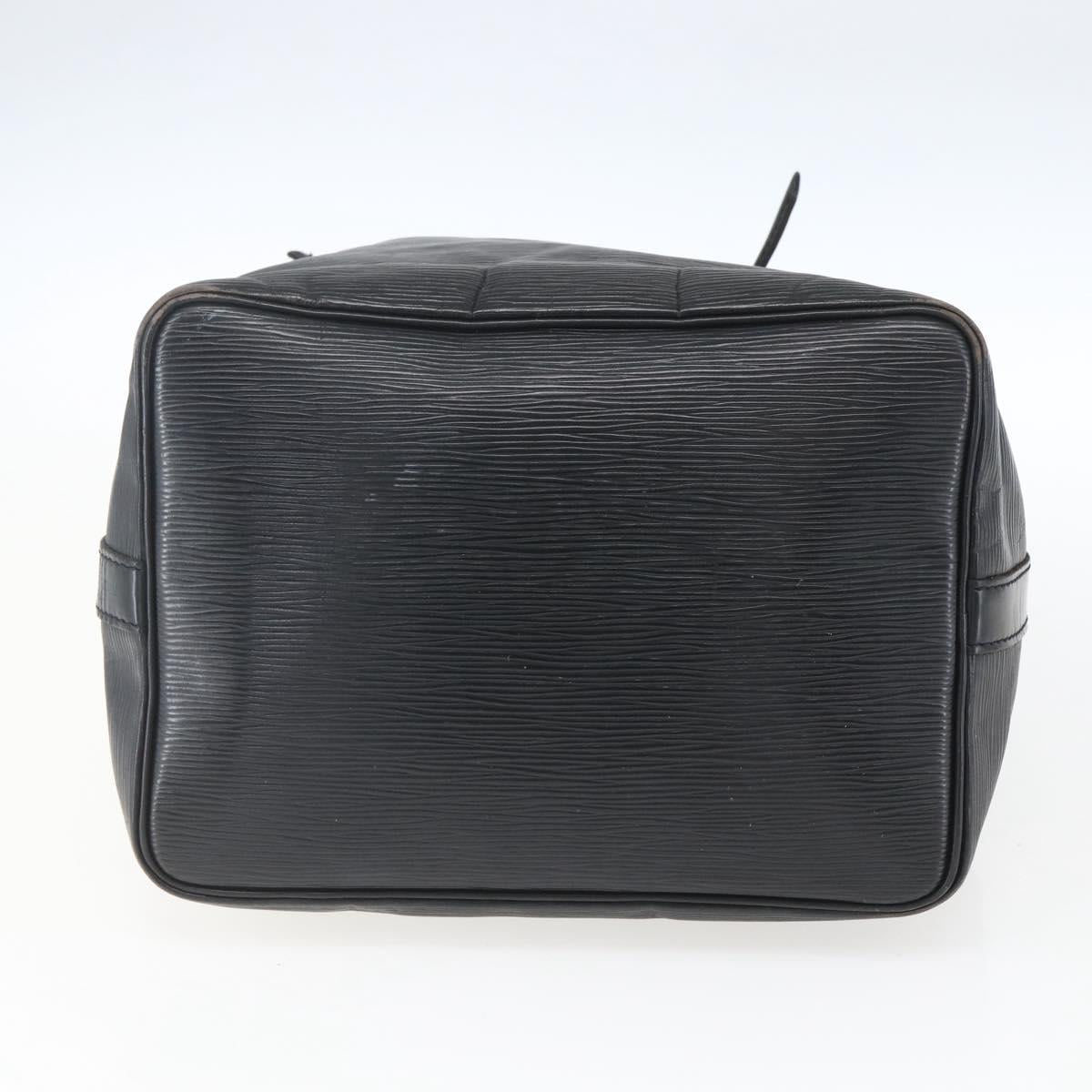 LOUIS VUITTON Epi Petit Noe Shoulder Bag Black M44102 LV Auth ka1772A