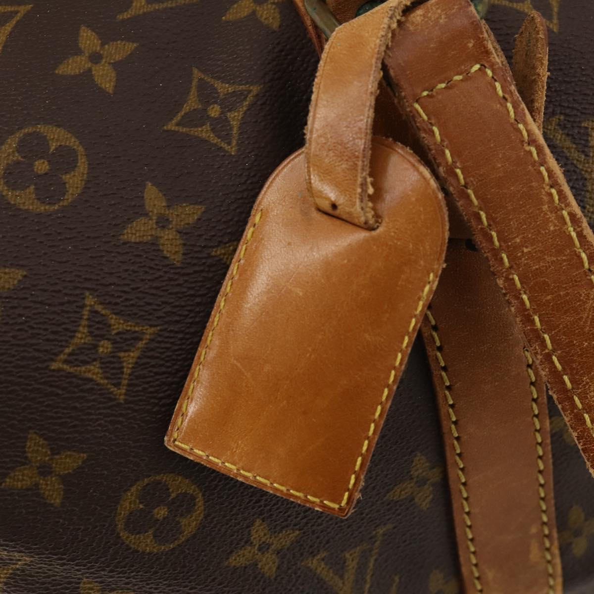 LOUIS VUITTON Monogram Sac Souple 45 Boston Bag M41624 LV Auth ka1790