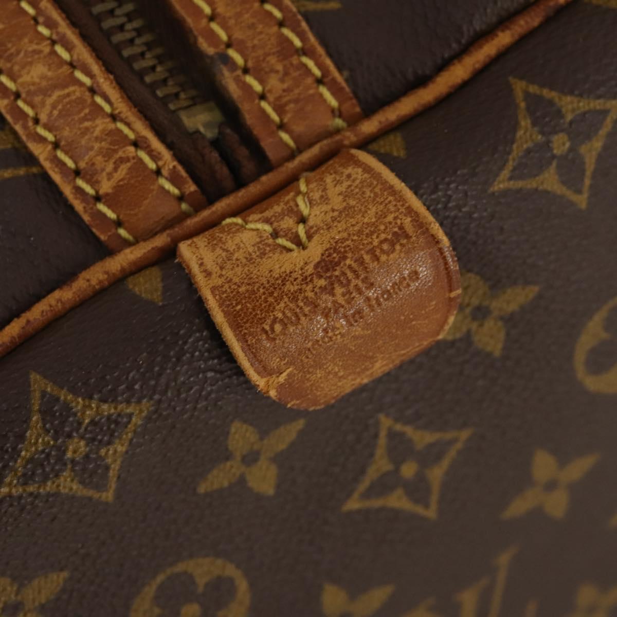 LOUIS VUITTON Monogram Sac Souple 45 Boston Bag M41624 LV Auth ka1790