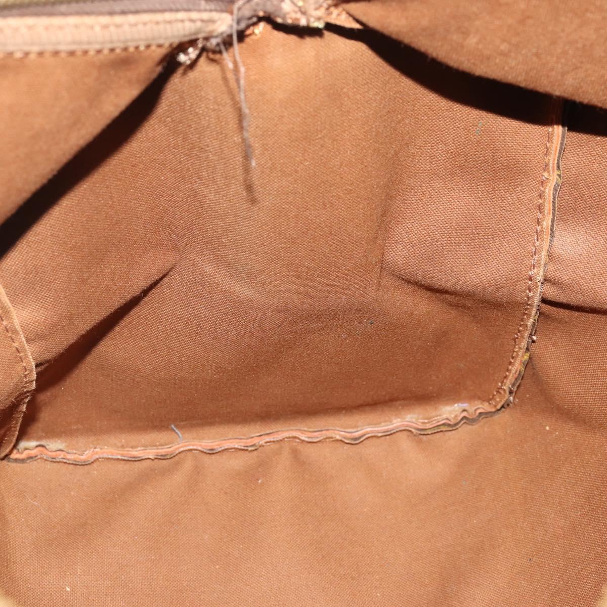 LOUIS VUITTON Monogram Sac Souple 45 Boston Bag M41624 LV Auth ka1790