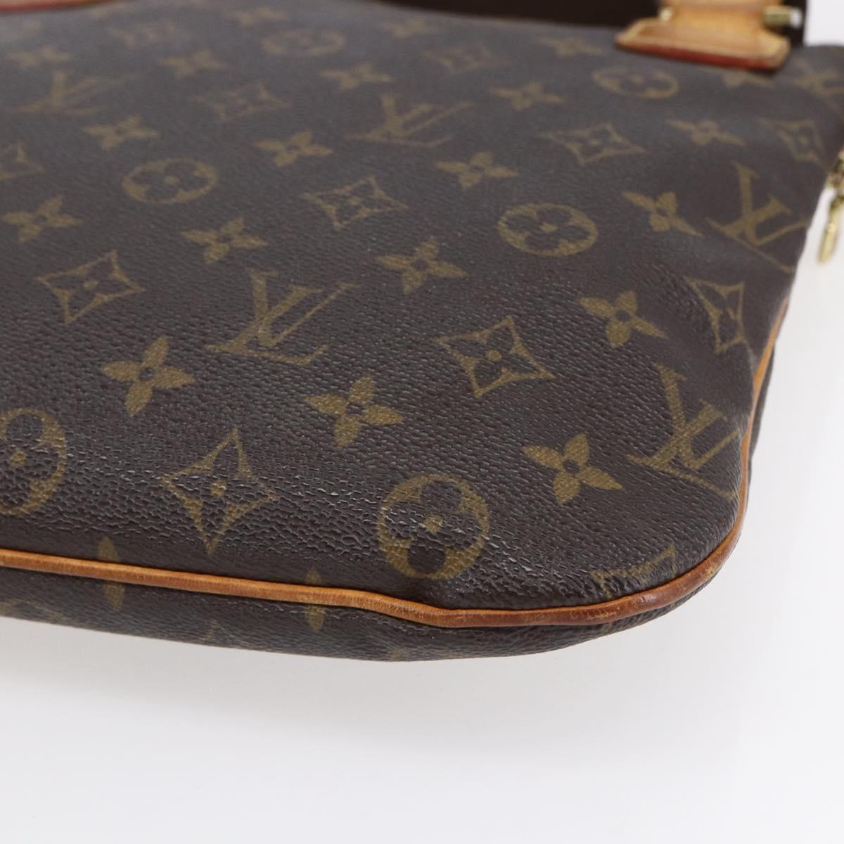 LOUIS VUITTON Monogram Pochette Bosphore Shoulder Bag M40044 LV Auth ka180
