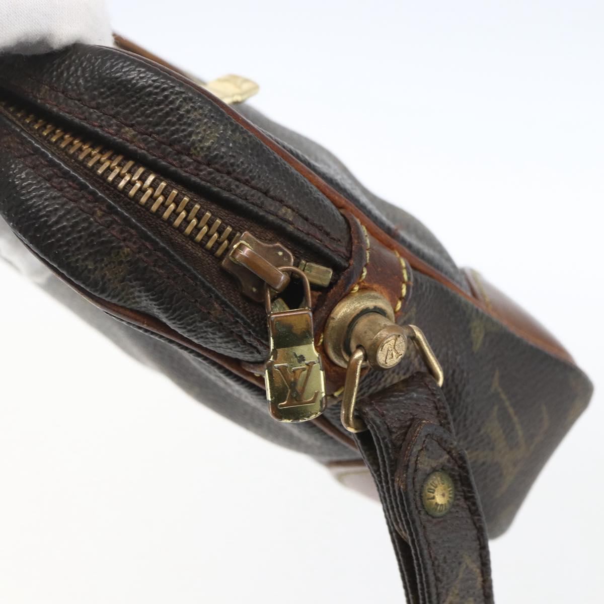 LOUIS VUITTON Monogram Marly Dragonne GM Clutch Bag M51825 LV Auth ka1819