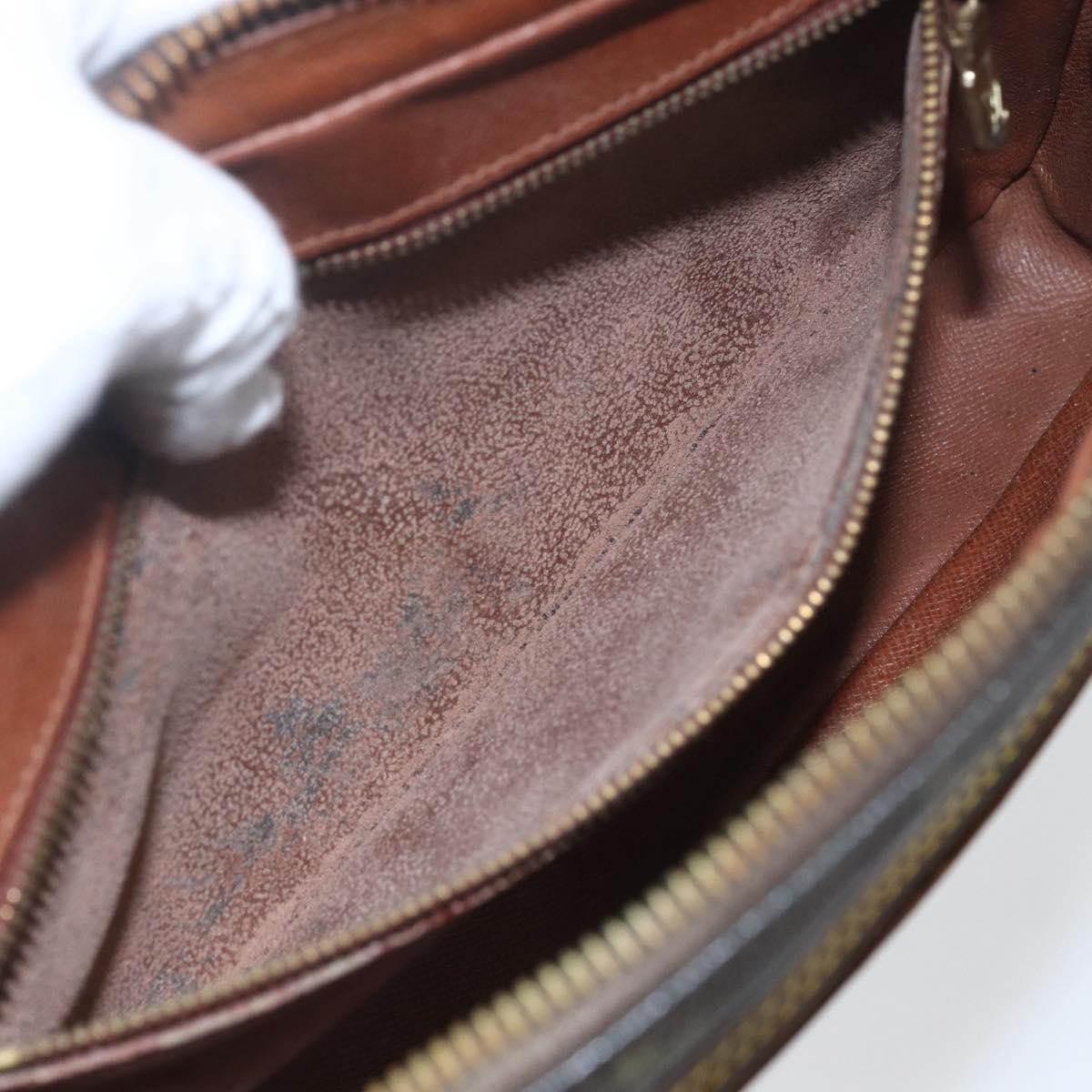 LOUIS VUITTON Monogram Marly Dragonne GM Clutch Bag M51825 LV Auth ka1819