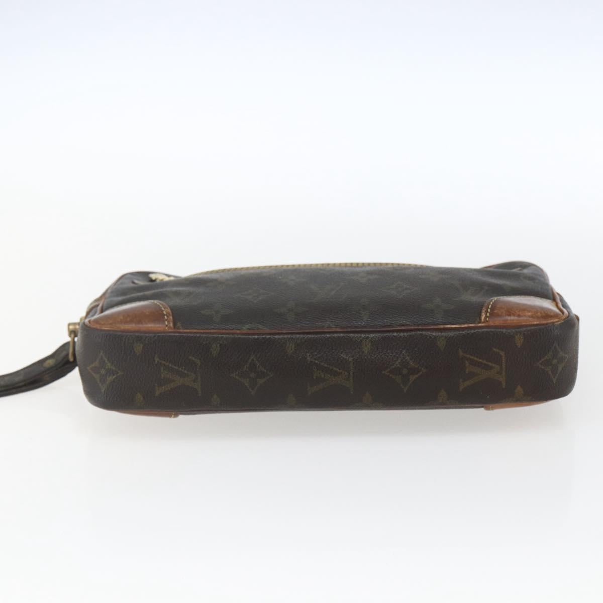 LOUIS VUITTON Monogram Marly Dragonne GM Clutch Bag M51825 LV Auth ka1819
