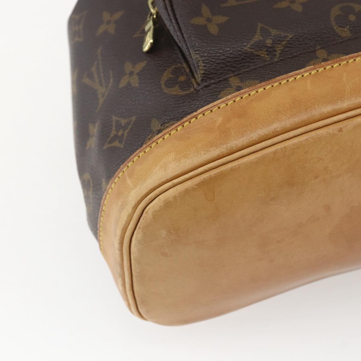 LOUIS VUITTON Monogram Montsouris MM Backpack M51136 LV Auth ka1825