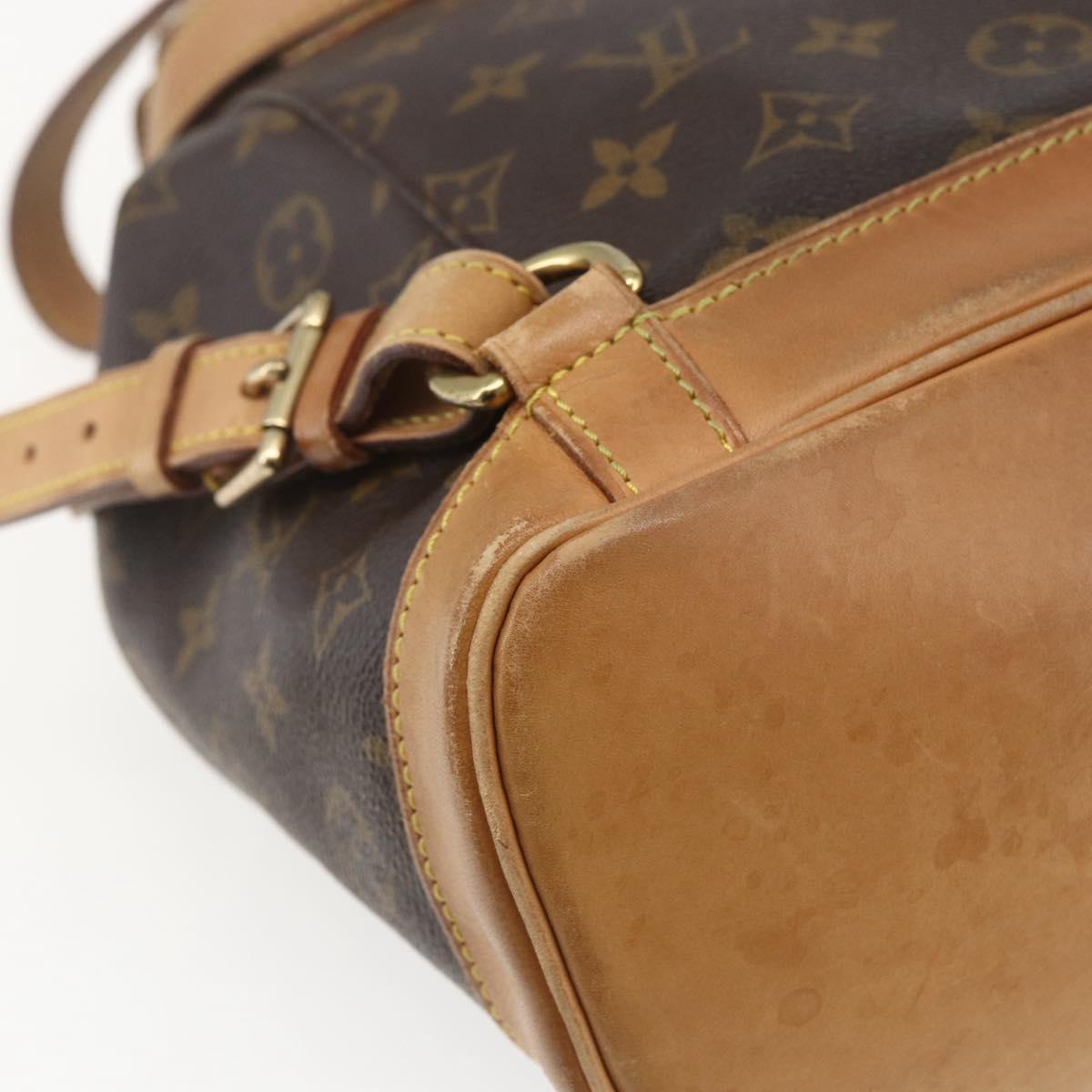 LOUIS VUITTON Monogram Montsouris MM Backpack M51136 LV Auth ka1825