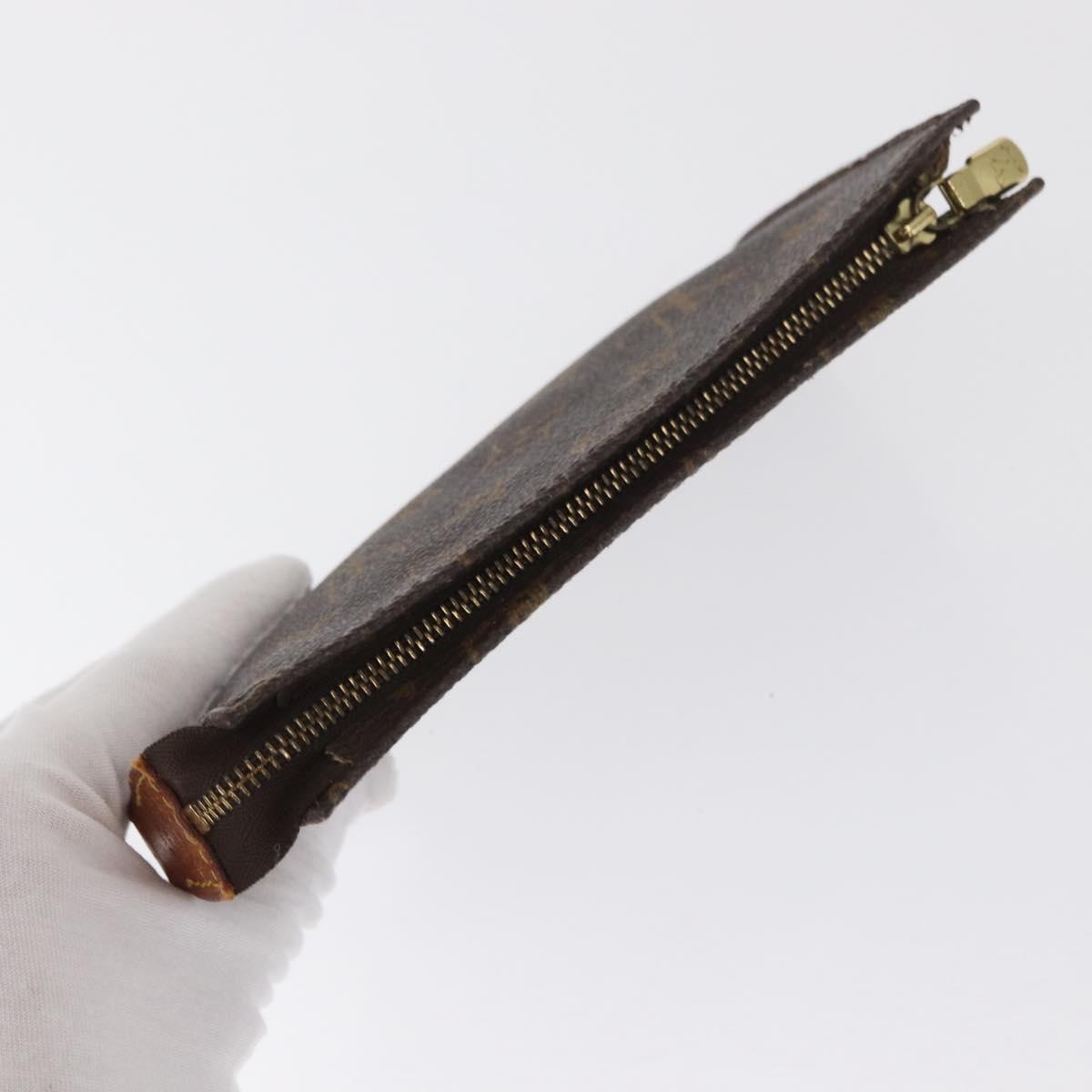 LOUIS VUITTON Monogram Bucket PM Accessory Pouch LV Auth ka1842