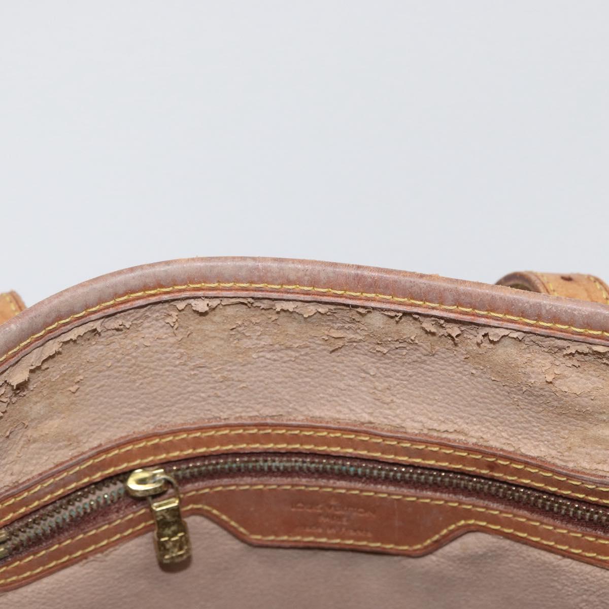 LOUIS VUITTON Monogram Bucket GM Shoulder Bag M42236 LV Auth ka1845
