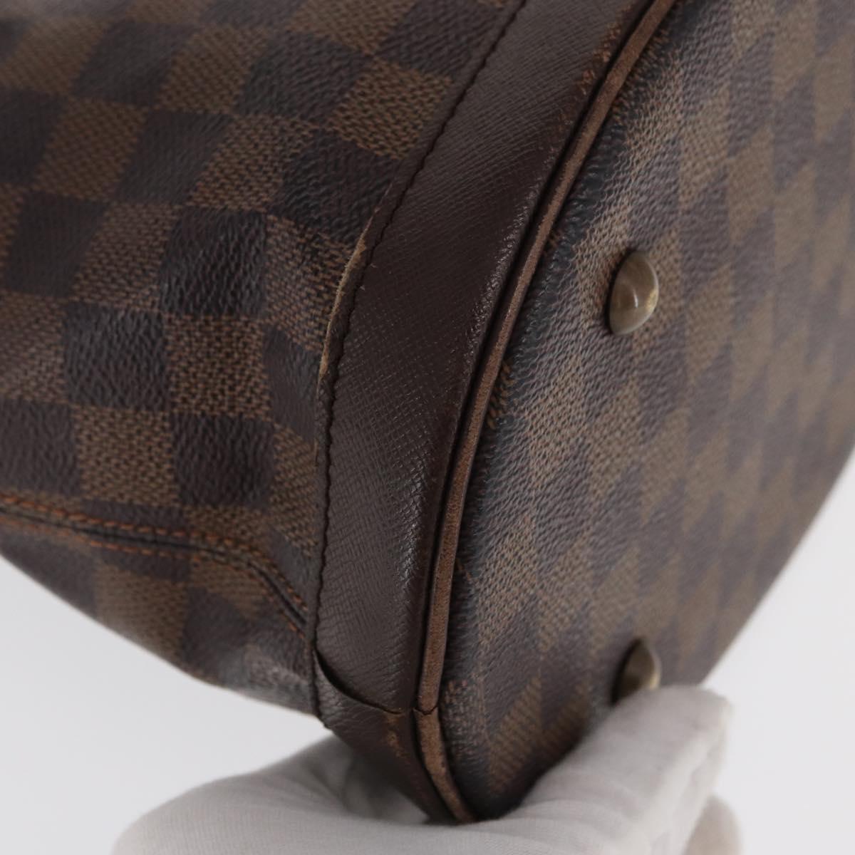 LOUIS VUITTON Damier Ebene Marais Shoulder Bag N42240 LV Auth ka1853