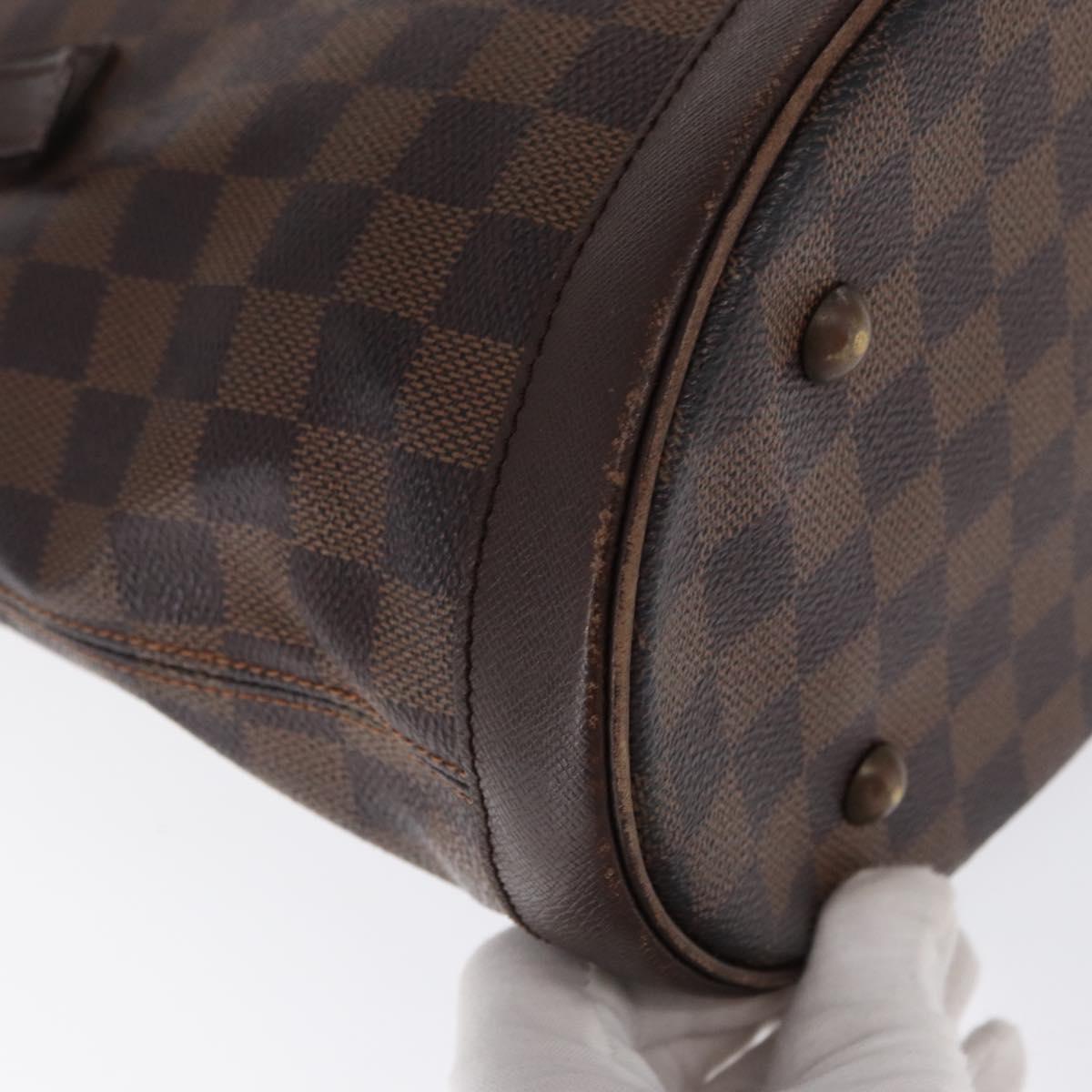 LOUIS VUITTON Damier Ebene Marais Shoulder Bag N42240 LV Auth ka1853