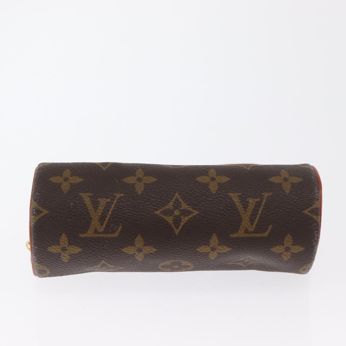 LOUIS VUITTON Monogram Papillon Pouch LV Auth ka1858