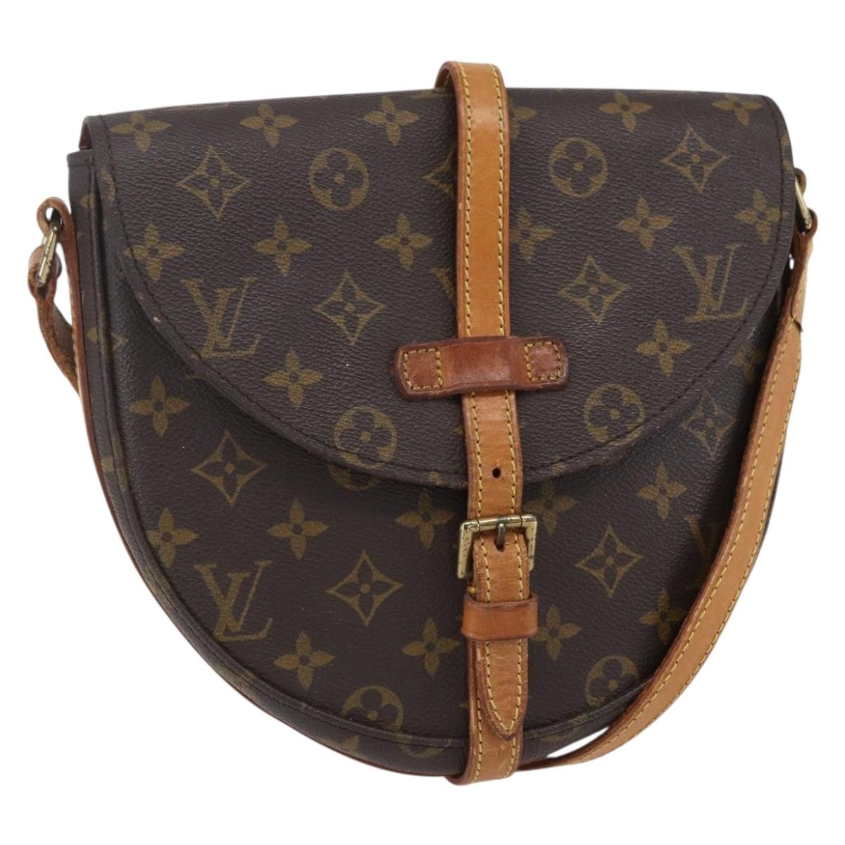 LOUIS VUITTON Monogram Chantilly MM Shoulder Bag M51233 LV Auth ka188