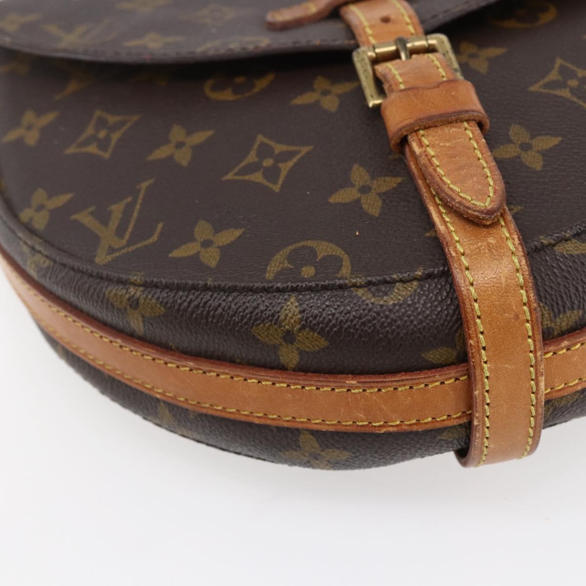 LOUIS VUITTON Monogram Chantilly MM Shoulder Bag M51233 LV Auth ka188