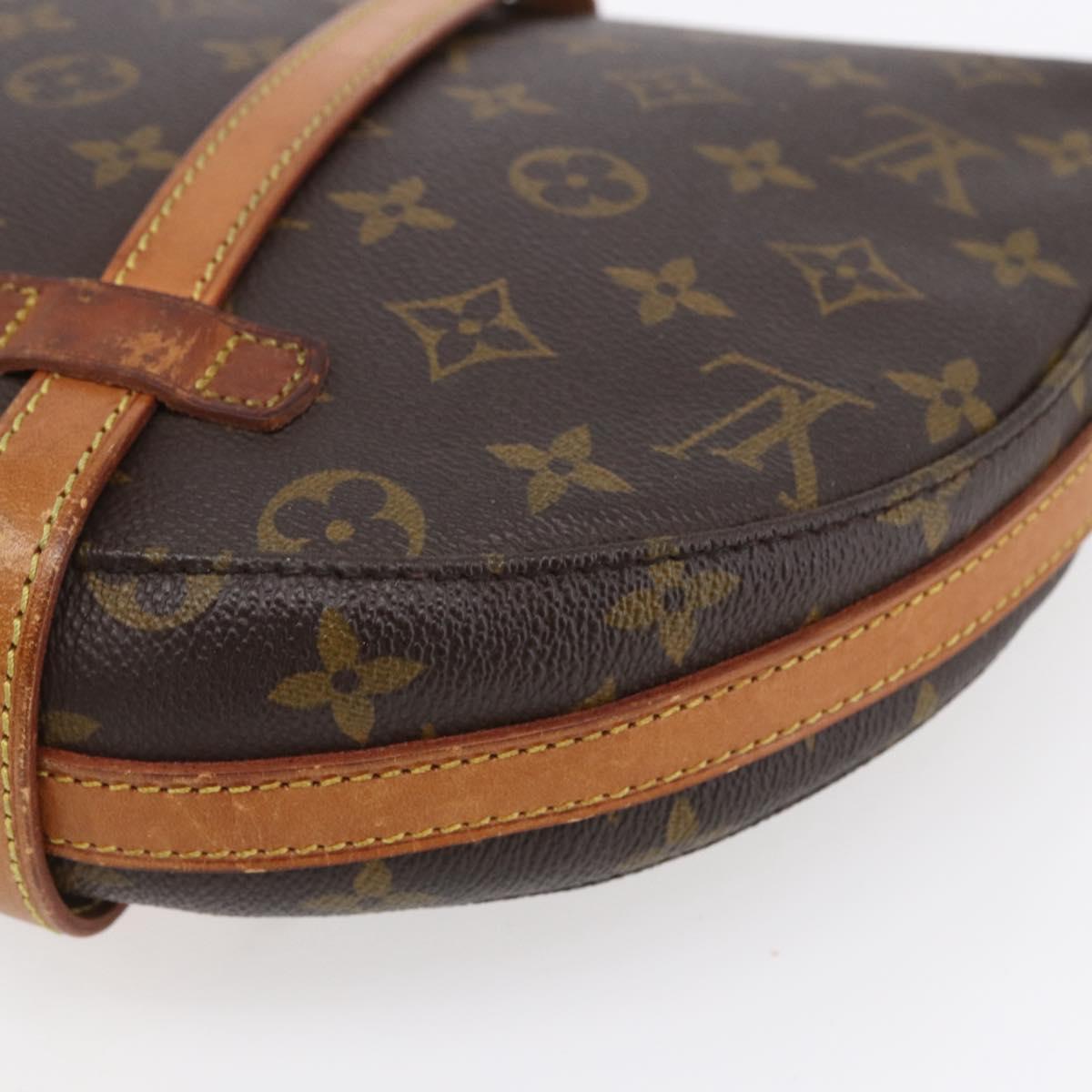 LOUIS VUITTON Monogram Chantilly MM Shoulder Bag M51233 LV Auth ka188