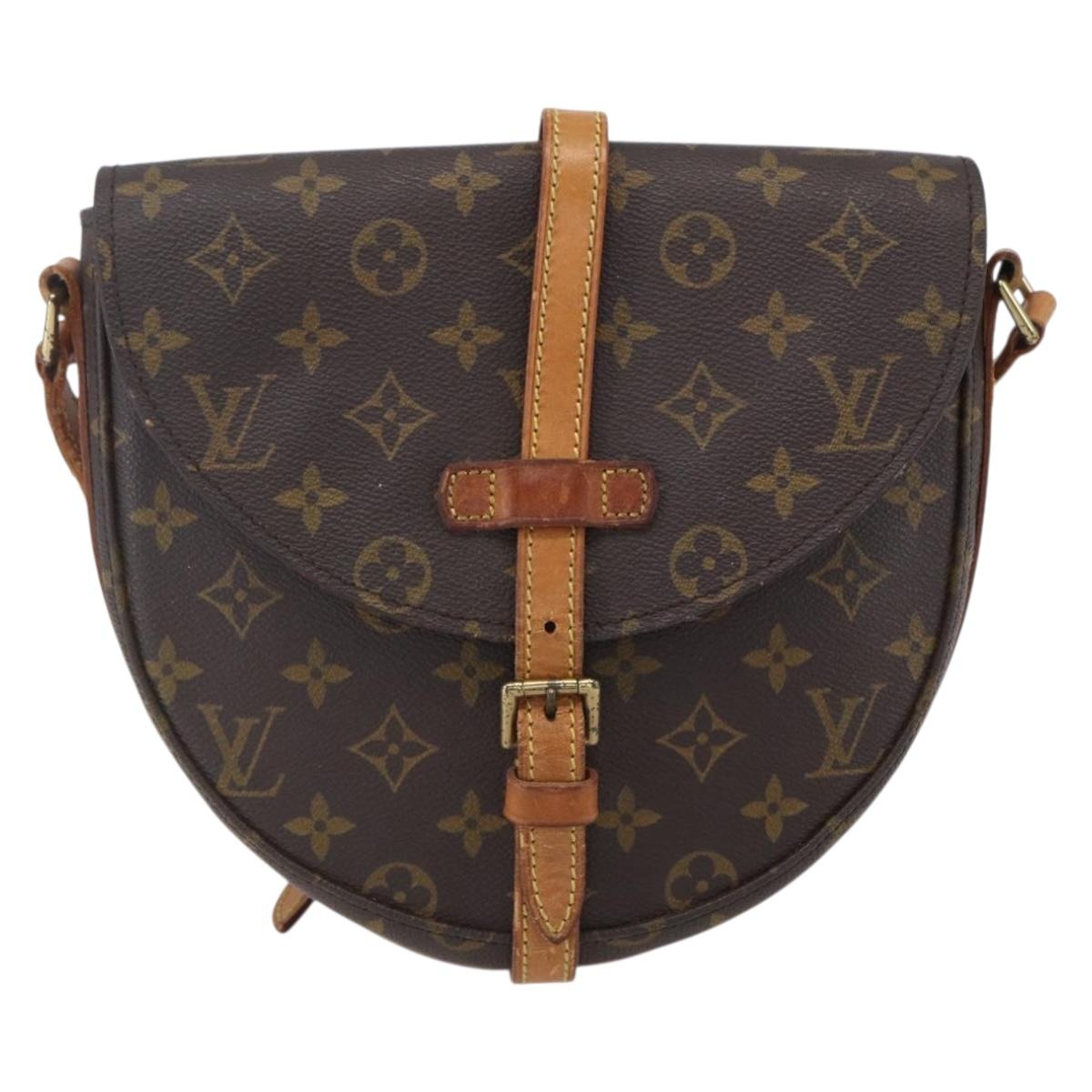 LOUIS VUITTON Monogram Chantilly MM Shoulder Bag M51233 LV Auth ka188