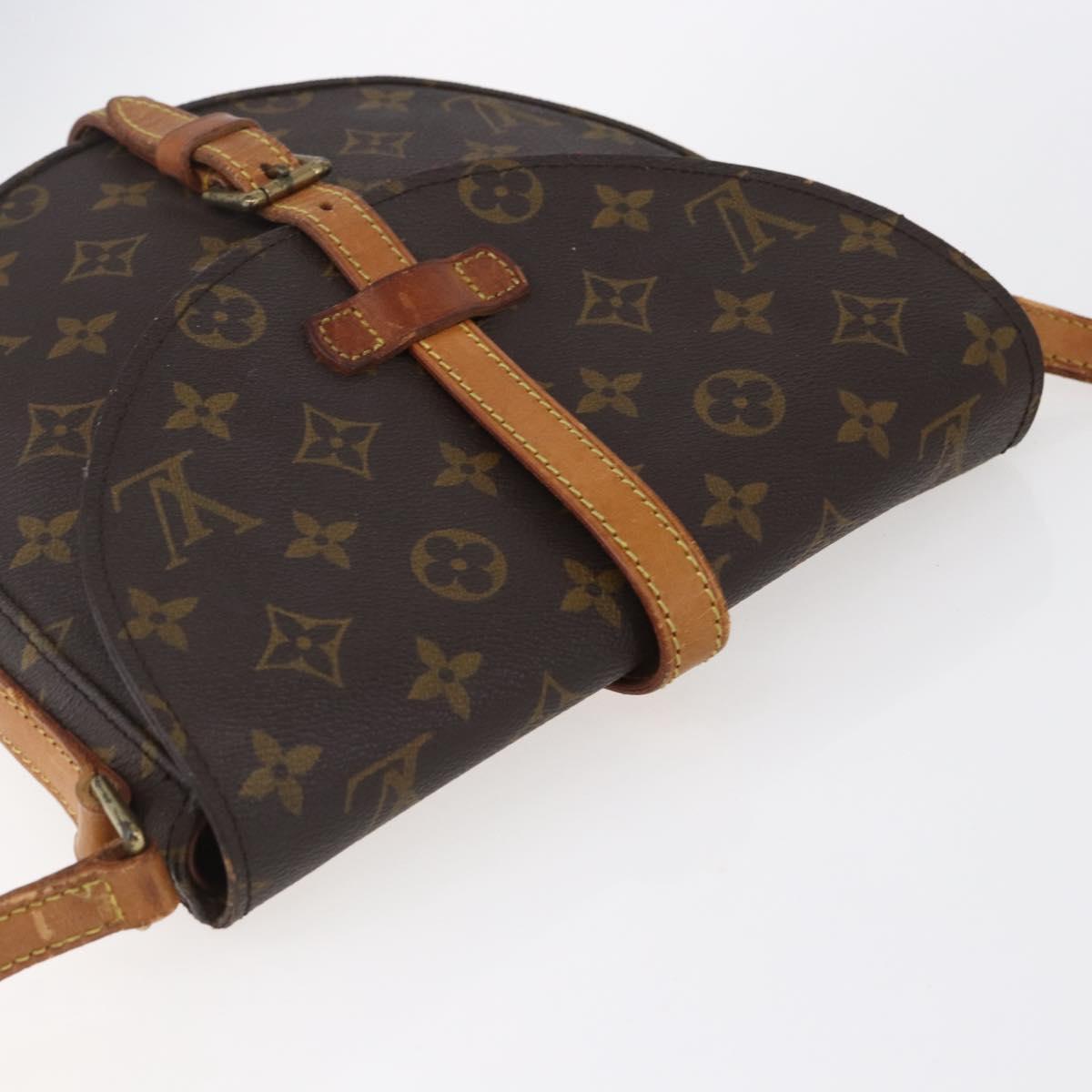 LOUIS VUITTON Monogram Chantilly MM Shoulder Bag M51233 LV Auth ka188