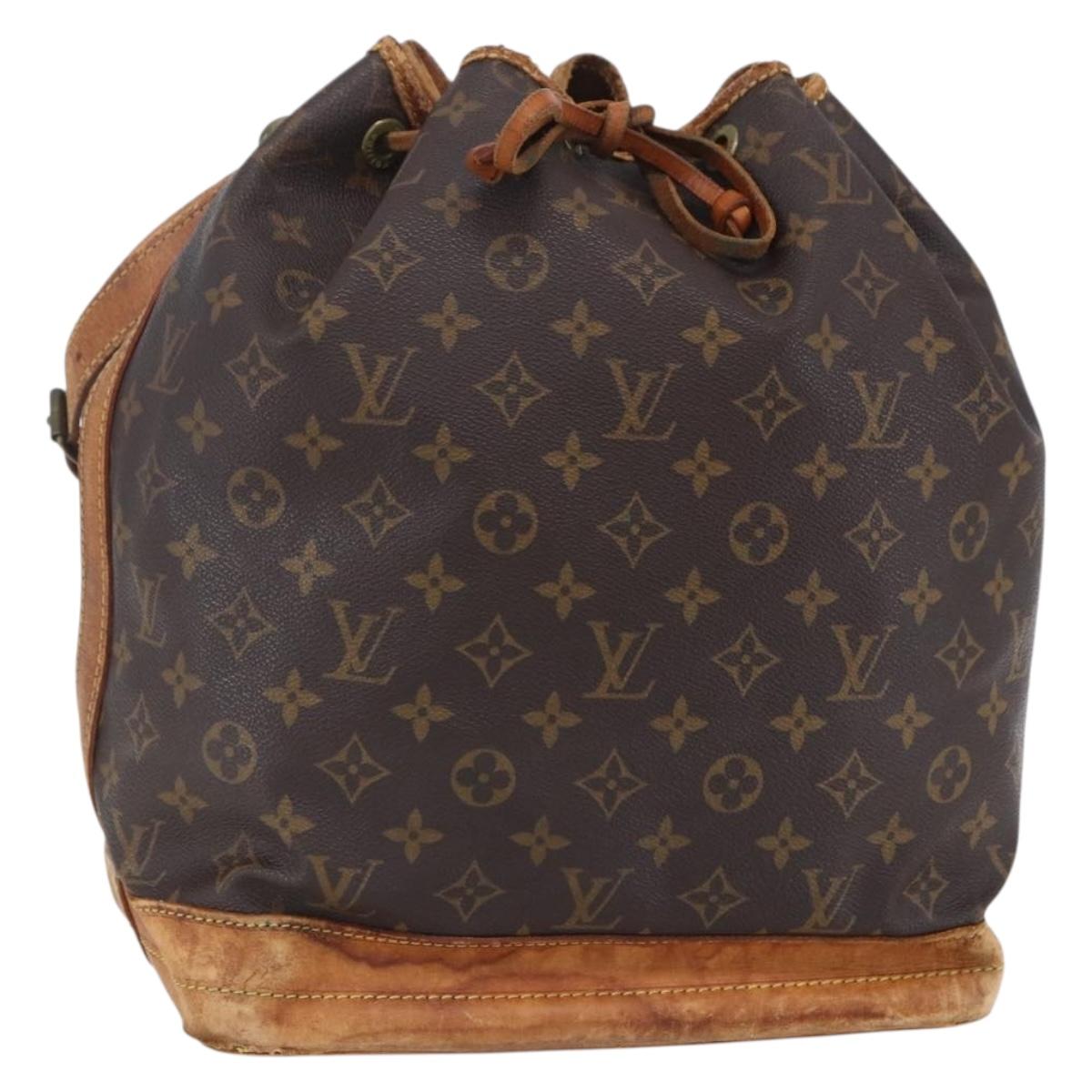 LOUIS VUITTON Monogram Noe Shoulder Bag M42224 LV Auth ka189