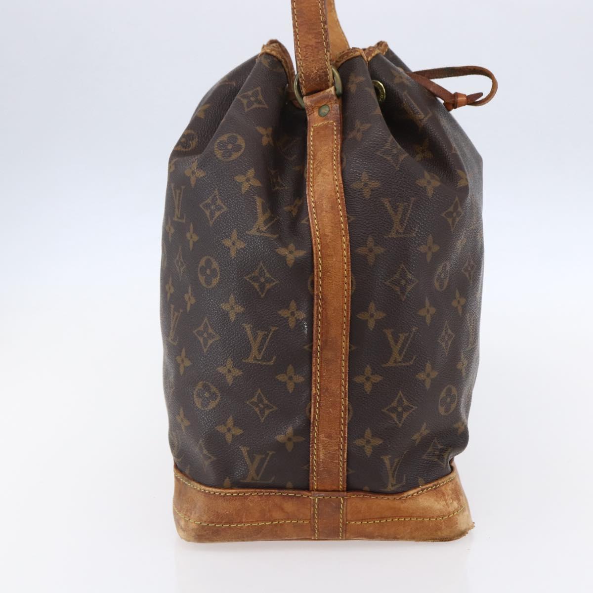LOUIS VUITTON Monogram Noe Shoulder Bag M42224 LV Auth ka189