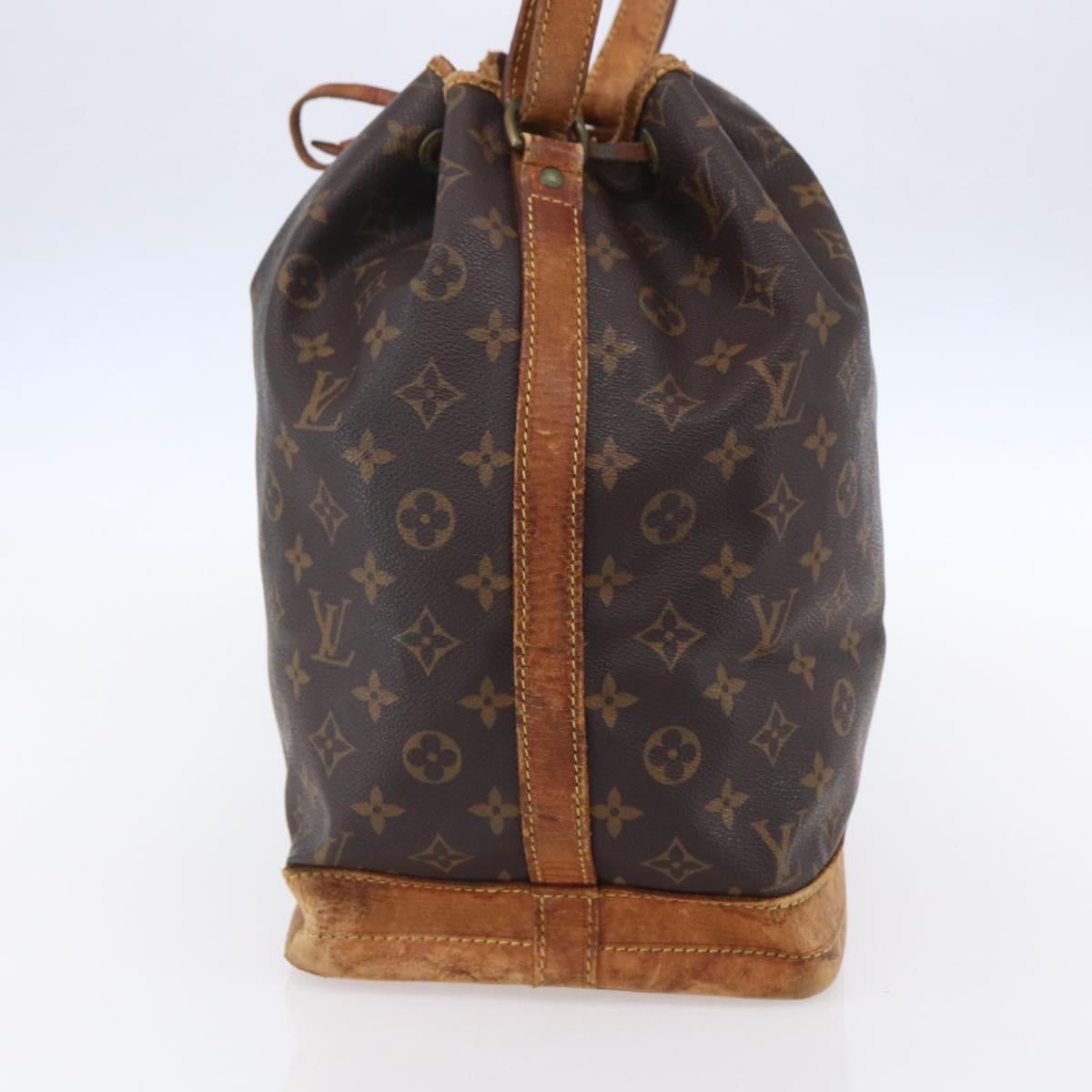 LOUIS VUITTON Monogram Noe Shoulder Bag M42224 LV Auth ka189